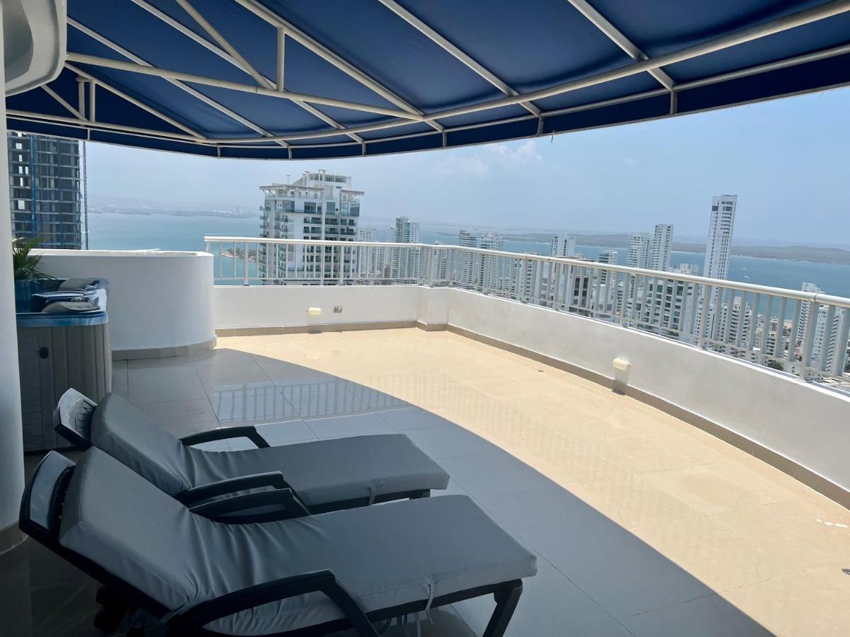 Palmetto Penthouse Deluxe Apartment Cartagena Exterior photo