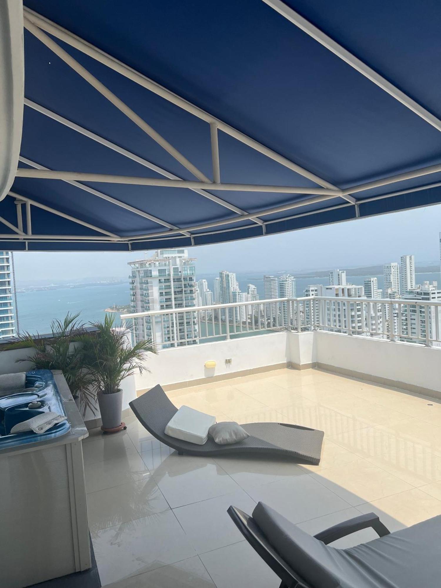 Palmetto Penthouse Deluxe Apartment Cartagena Exterior photo